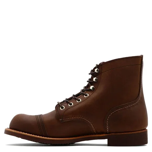 Red Wing Shoes Iron Ranger Lace-Up Ankle Boots US 9 Men